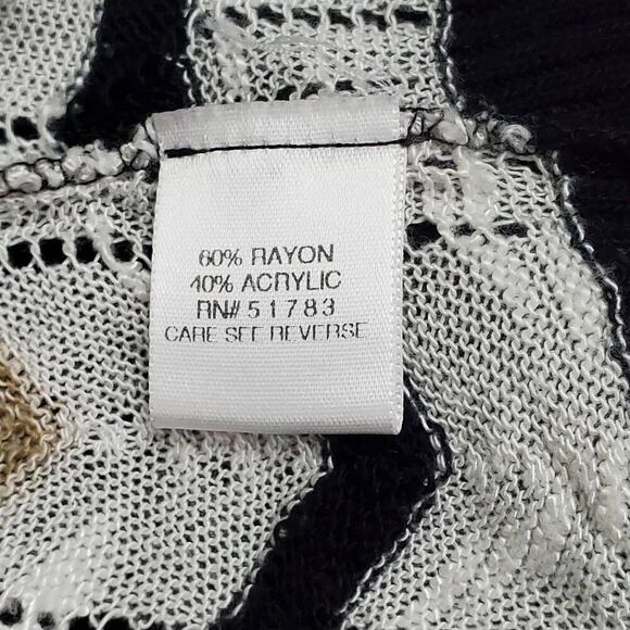 Maurices XL Cream/Black Sweater - Picture 4 of 6